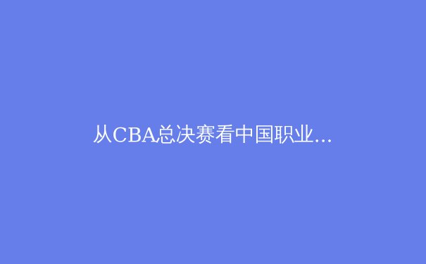 从CBA总决赛看中国职业体育的变革之路：商业模式、青训体系与球迷文化的三维重构 - 4